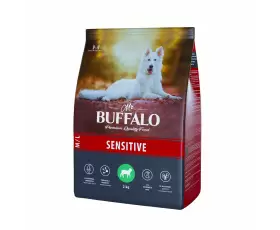 MR.BUFFALO SENSITIVE Корм для собак средних и крупных пород с чувствительным пищеварением с ягненком, вес 2 кг