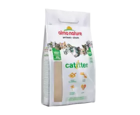 Almo Nature Cat Litter 100% натуральный биоразлагаемый комкующийся наполнитель, вес 2,27 кг