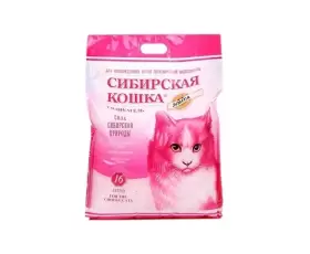 Сибирская Кошка Элита наполнитель для кошачьего туалета для привередливых кошек,пак 16 л