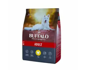 MR.BUFFALO ADULT M/L Корм для собак средних и крупных пород с курицей, вес 2 кг